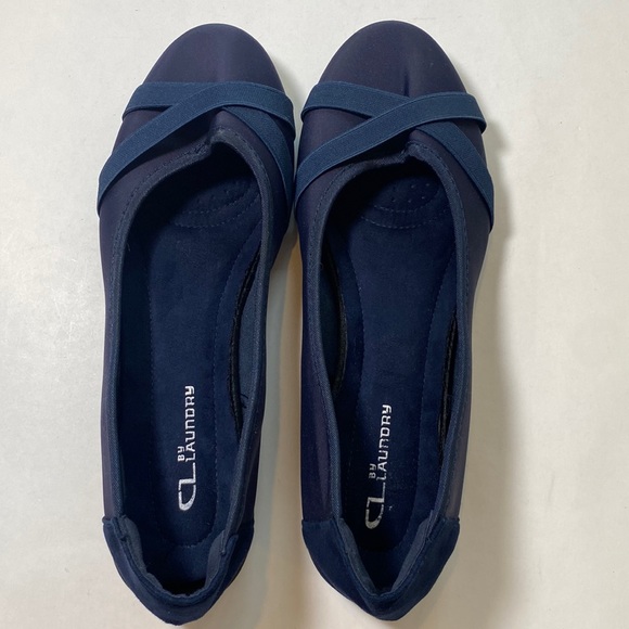 CL by Laundry Blue Flats Sz. 11W - Picture 2 of 12